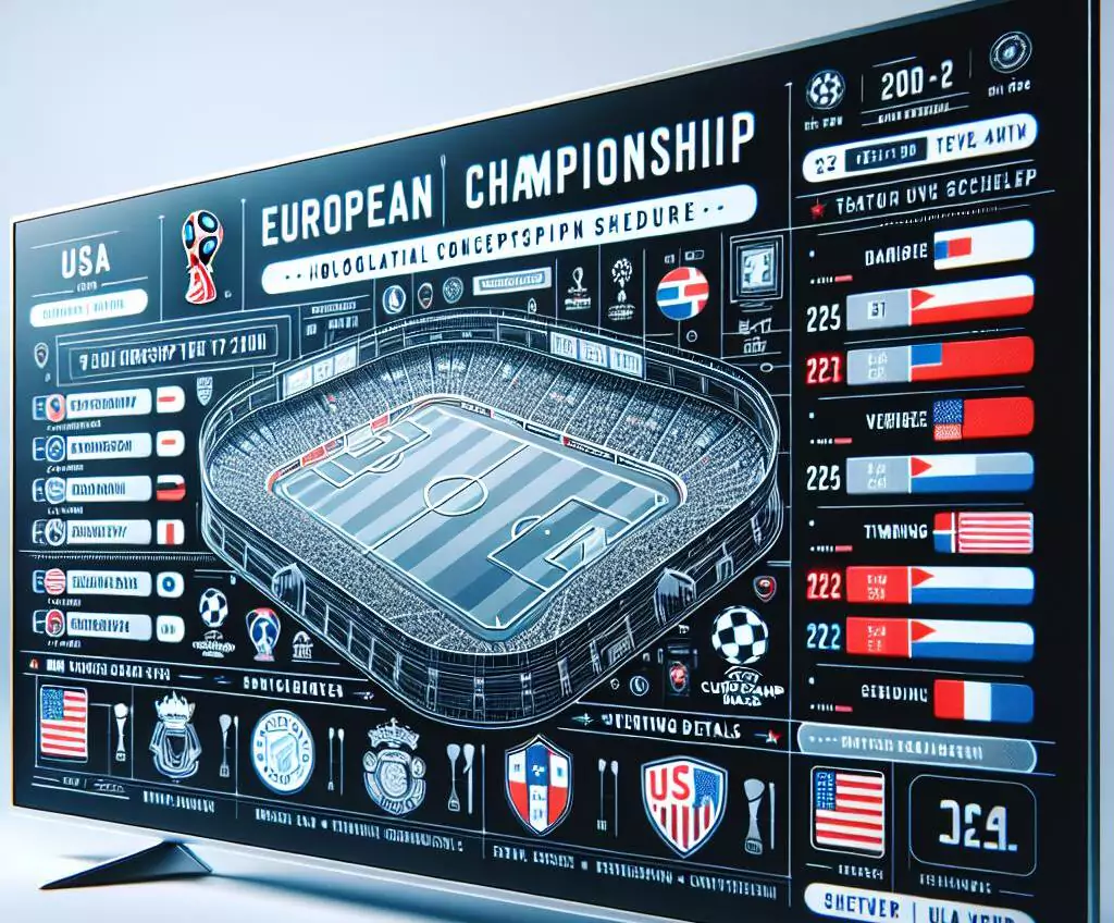 Euro 2024 :UEFA European Championship 2024 TV Schedule USA